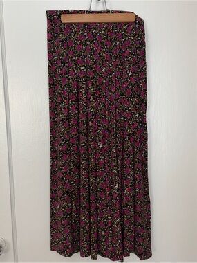 Sézane floral skirt
